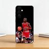 Sports M-Michael Jeffrey Jordan Phone Case Black Silicone Soft For Samsung Galaxy A73,A72,A71,A70,A53,A52,A51