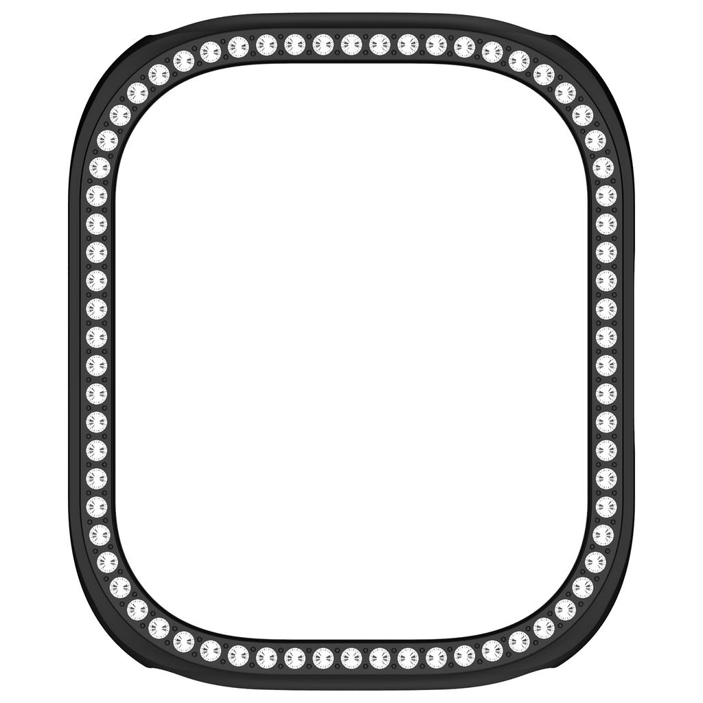 Для Xiaomi Redmi Watch 5 Active Чехол для часов Декор стразами Полый Гальванический ПК Чехол для часов