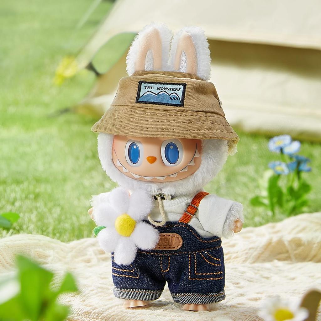 POP MART МОНСТРЫ ПАДАЮТ В ДИКИЙ Плюшевый Подвесок, Pop Mart Гашапон, Фигурка в Слепой Коробке, Пластиковая Модель, Премиальная Игрушка, ПВХ Мягкий Винил, Оригинал