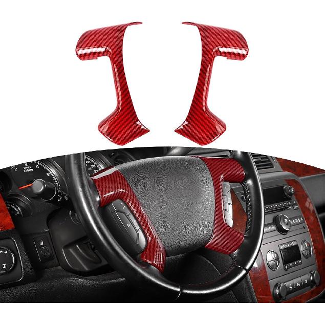 Наклейка-отделка на панель рулевого колеса для Silverado для 2007-2013 Tahoe/Suburban/Avalanche/Silverado/Yukon/Sierra/Escalade для 2012-2017 Captiva Черный