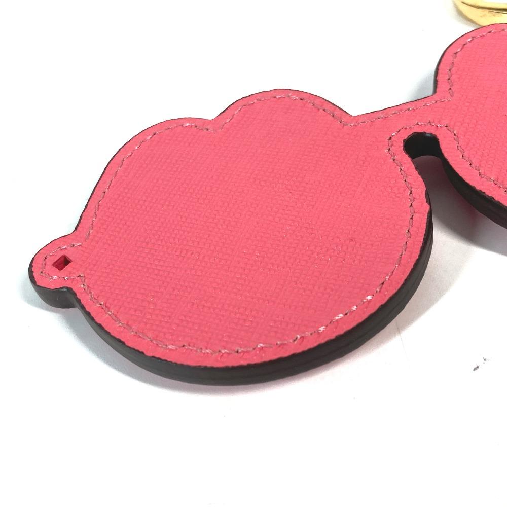 MCM CRAIG & KARL collaboration Eyeglasses Design Bag Charm Key Holder Unused