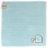 Sumikkogurashi Towel Striped Lizard and Fake Snail Hand Handkerchief, Pattern, (Blue), Women's Towel, Towel, Approx. 25cm, 001164-0006-02