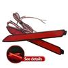 For Toyota Wish Sienna Camry Reiz Verso Harrier Fortuner Reflector LED Back Tail Rear Bumper Light Brake Lamp Fog Light