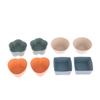 8Pcs Multi-Shape Silicone Cupcake Liners Baking Cups Non-Stick Reusable Diy Cake Pudding Muffin Liners Pastry Cake Baking Mold