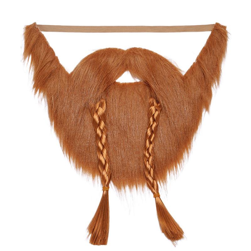 Halloween Fake Beard With Monkey Design For Adults Party Costumes