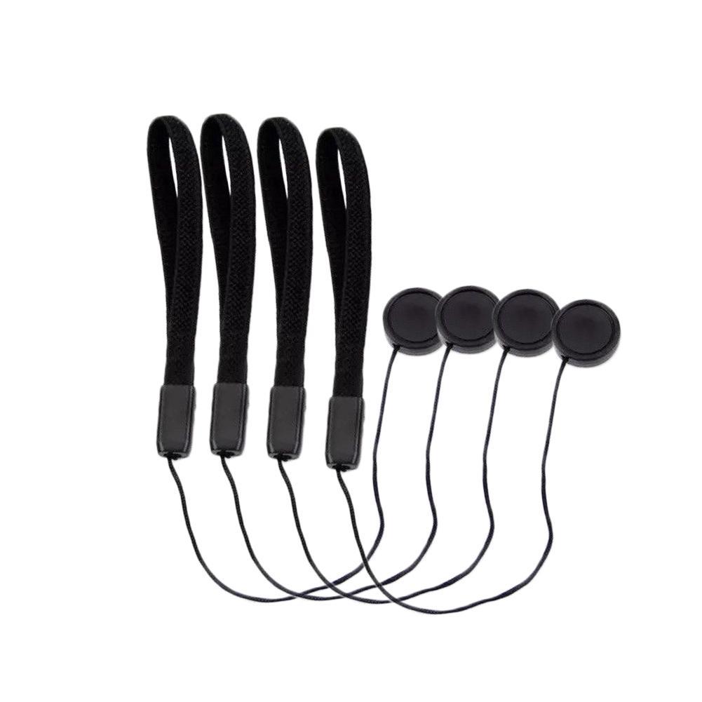 5PCS Lens Cover Cap Keeper Holder Rope Hanging Cord For DSLR SLR Camera, Anti-Lost Lens Cover Rope
