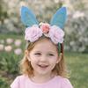 Non-slip Rabbit Ears Headbands Colorful Cosplay Headbands Happy Easter Headdress  Party Favors