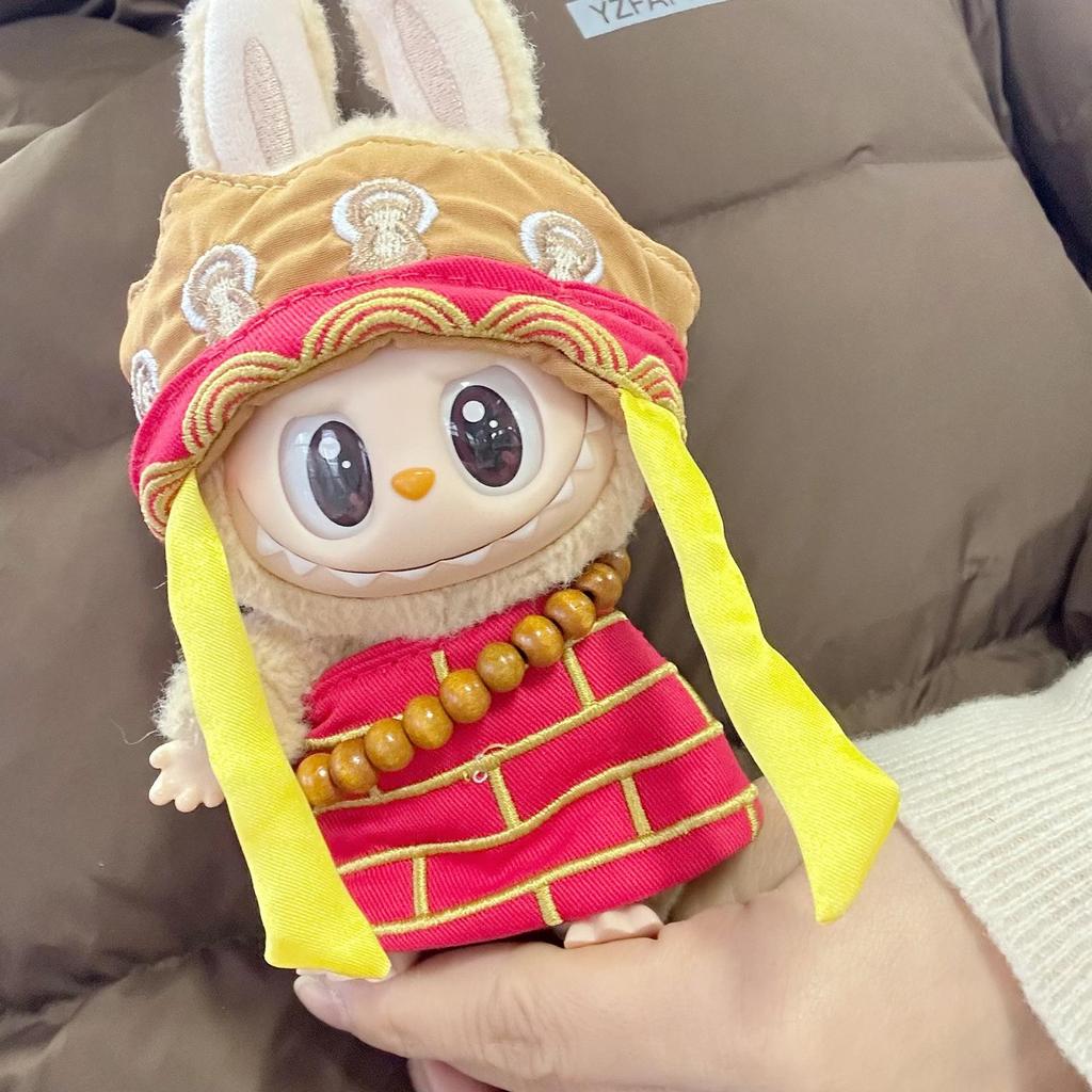 15см-17см плюшевая кукольная одежда, мультфильм, монашеское одеяние с шапочкой, аксессуары из бисера