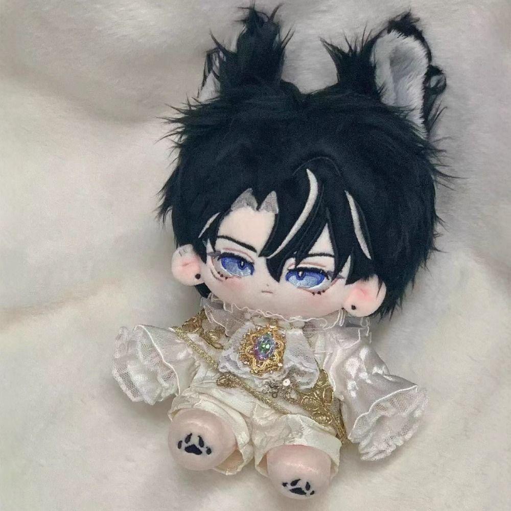20CM Doll Clothes Doll Accessories Change Dressing Game Doll Medieval Prince Suit Playing House Photo Props Mini Shirt Pants Set