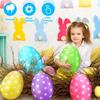 1 упаковка надувных пасхальных украшений для яиц, надувные пасхальные украшения для улицы