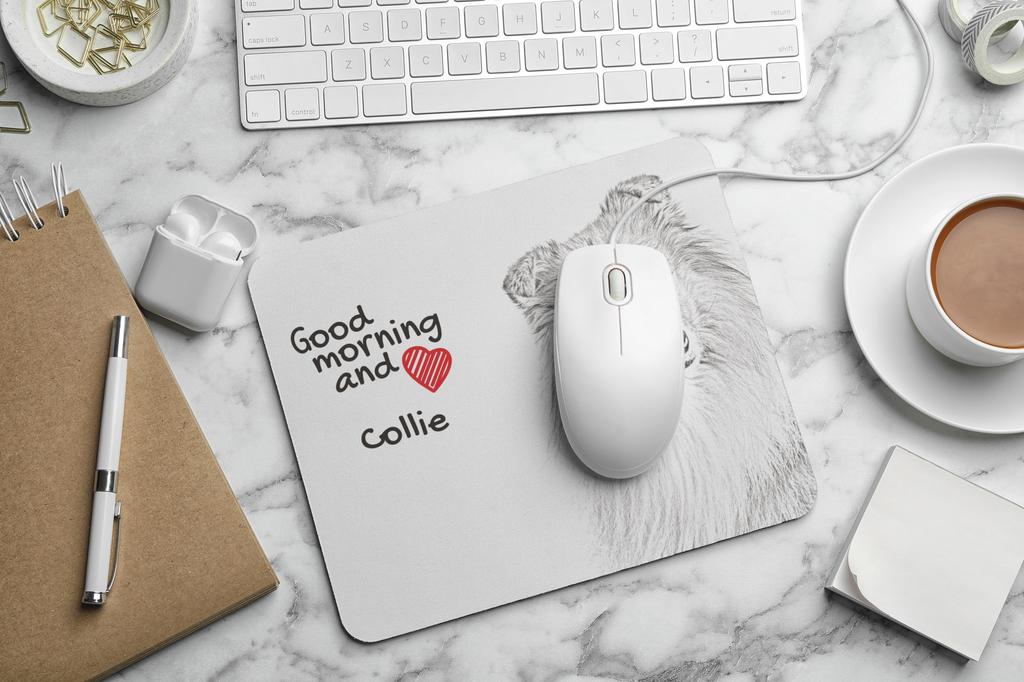 Collie Rough, Long-Haired Collie – Mouse pad with print, personalized dog-themed mouse pad | Art-Dog