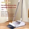 4 In 1 Broom Combo Set With Broom Dustpan Squeegee Floor Brush Multi Purpose Cleaning Tool For Home Commercial Use