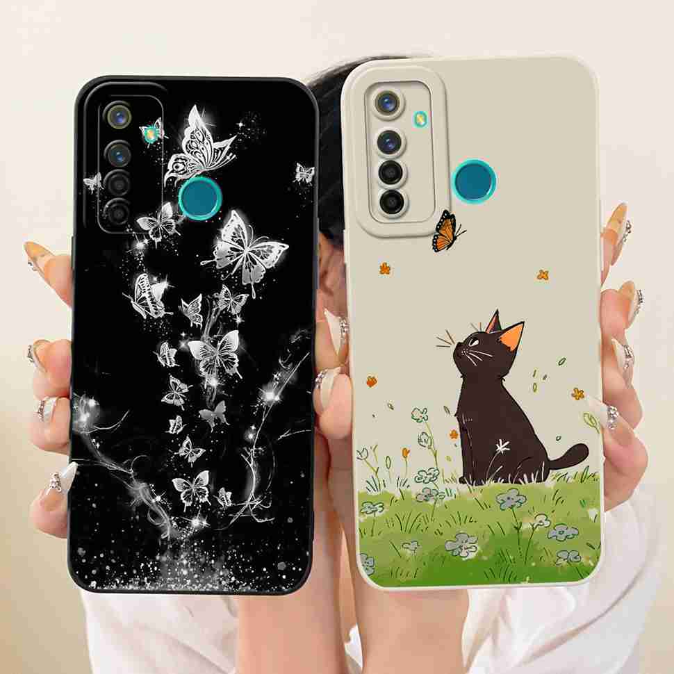For Realme 5 Pro Casing RMX1971 RMX1973 Phone Case Cover Shockproof For Realme5 Realme 5 Pro 5Pro Bumper Matte 6.3"