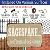 2D Flat, 1pc Vintage Metal Sign, 12"×8" - Funny German Workshop Quote Plaque, Retro Aged Style - Aluminium Wall Hanging for Garage & Man Cave