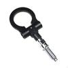 Car Folding Towing Hook Tow Bar Sturdy Swivel Ring Trailer Pull for SUV Truck Cars