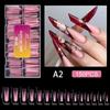 150 Pcs Dual Forms For Poly Nail Gel Soft Nail Forms Molds Acrylic Full Cover False Nail Tips Manicure Extension