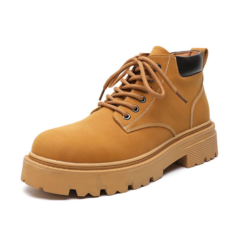 Ботинки Martin мужские средней высоты повседневные короткие ботинки в стиле ретро большие ботинки британские инструментальные ботинки 66591-R