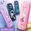 Portable Pencil Case Large Capacity Pen Box Cartoon Stationery Organizer School Office