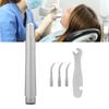 0‑8000Hz Dental 2 Holes Air Scalers Handpiece with 3 Tips Oral Dental Tool