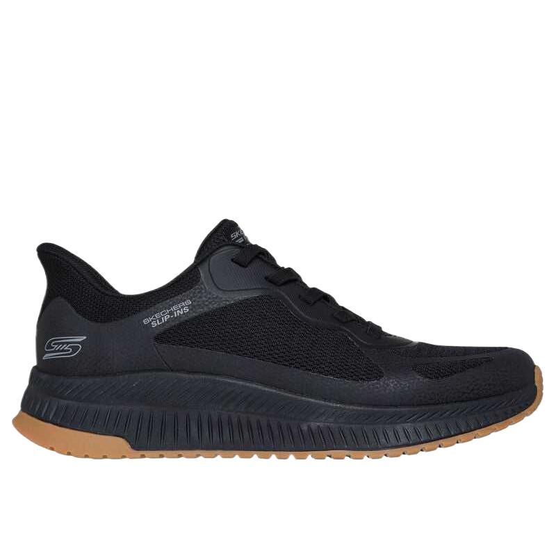 Skechers Bobs Squad 4 Модные Удобные Универсальные Трендовые Амортизирующие Низкие Кроссовки для Бега Мужские кроссовки Черный 118423-BBK