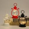 Retro Style LED Hanging Lantern with Hook Soft Lighting Battery-Powered Desktop LED Night Light Party Decoration