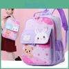 Pattern Rabbit Cartoon School Backpack For Toddler  Comfortable Strap Shoulder