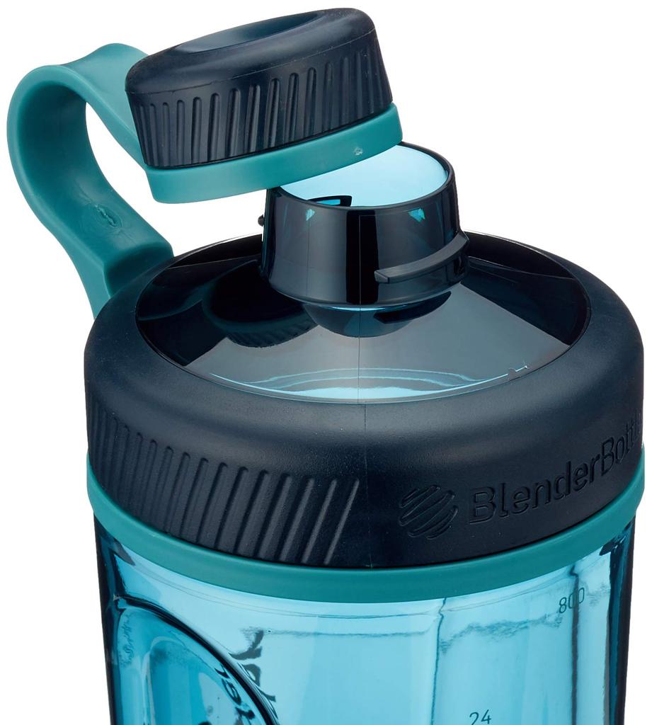 Бутылка-шейкер Blender Bottle Mixer RADIAN Tritan 32 унции Морская BBRDT32 SEA (940мл) [Официальный импорт]