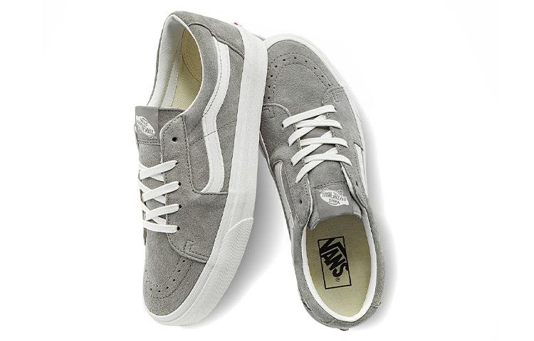 Vans Унисекс Низкие кеды SK8 Серые 'Серый Белый' VN0A4UUKB7W