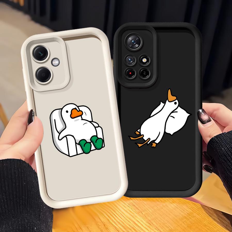 Милый удобный чехол с утками для Xiaomi Redmi Note 14 Pro Plus 10 12 12C 11s 11 13C Note 13 A1 A2 A3 A4 14C 12s Чехол для телефона