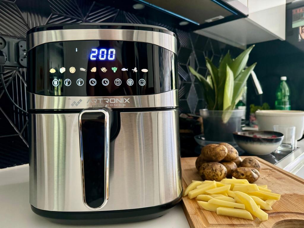 6.5L 1600W Air Fryer Air Fryer With Color LCD Screen