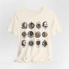 Celestial Sun Moon Phases Tee | Astrology Graphic Shirt