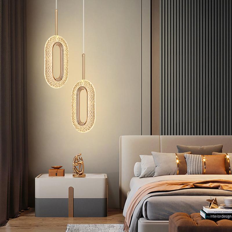 Скандинавские светодиодные подвесные светильники Хрустальная серия Люстра Модная люминария Для освещения спальни, ресторана Домашний декор Лампа Люстра Искусство