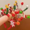 Xmas Christmas Headband Merry Chritmas Antler Hair Hoop Fashion Santa Claus Hair Hoop  Girls/Female