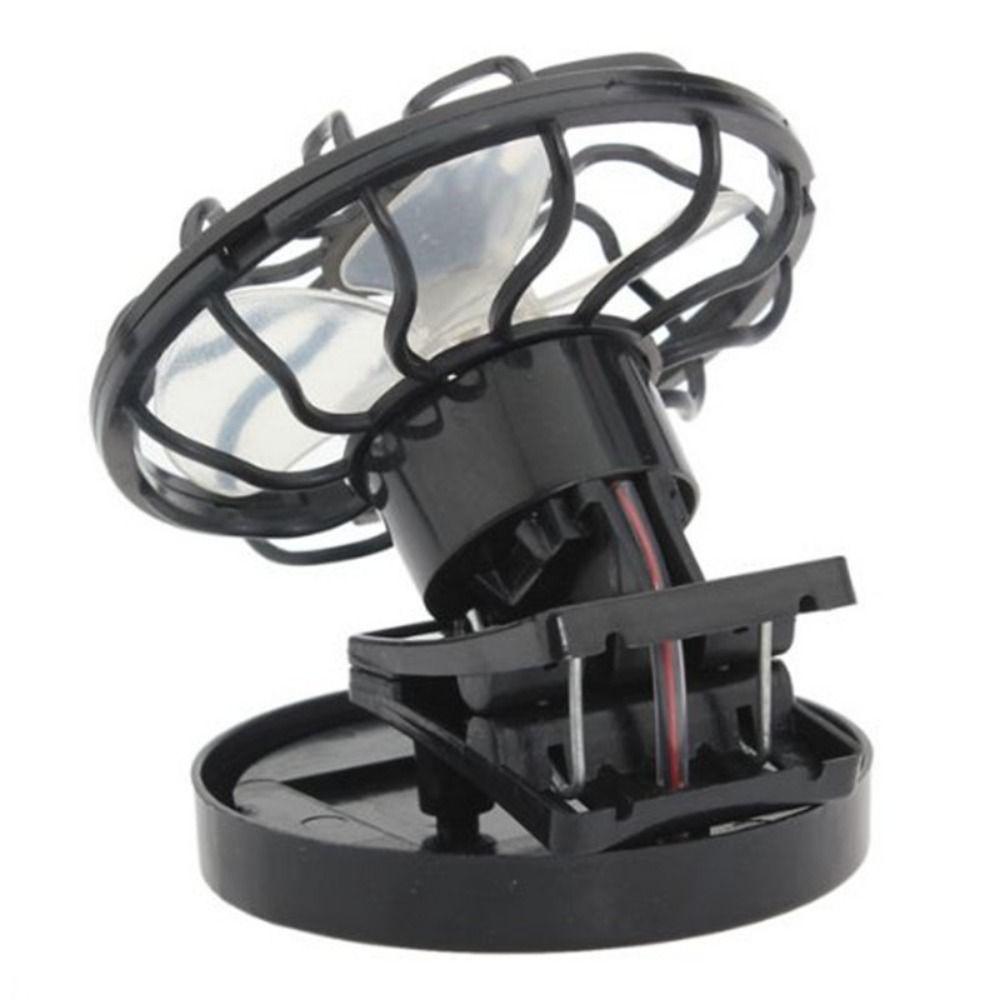 Solar Energy Panel Portable Clip Fan Clip-On Outdoor Solar Fan Personal Mini Solar Fan  Summer
