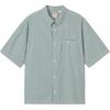 Levis Casual Comfortable Striped Button Short Sleeve Shirt Men Shirts 003NV-0001
