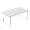 Stackable Countertop Shelf Cabinet Cupboard Multi Function Concise Kitchen Storage Rack Foldable Storage Shelf Small
