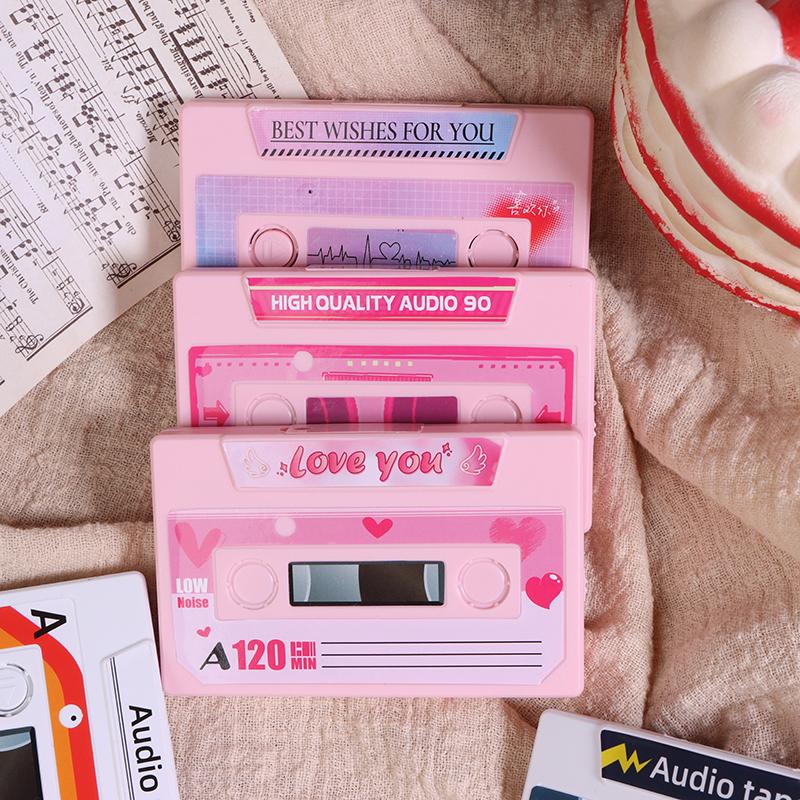 Recording Voice Card Tape Greeting Card Recordable 60 Seconds DIY Recording MusicCard Valentine's Day Anniversary Birthday Gift