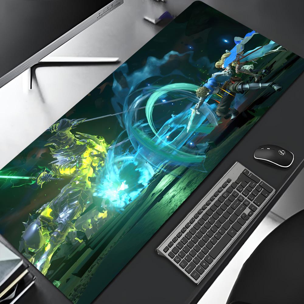 Granblue Fantasy Mouse Pad Cartoon Lockedge Large Gaming Pad Computer Gamer Keyboard Mat Desk Mousepad PC Desk Pad