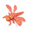 Articulated Dragonfly Figure with Movable Wings - Transformable and Realistic 3D Printed Toy Ornament Gift