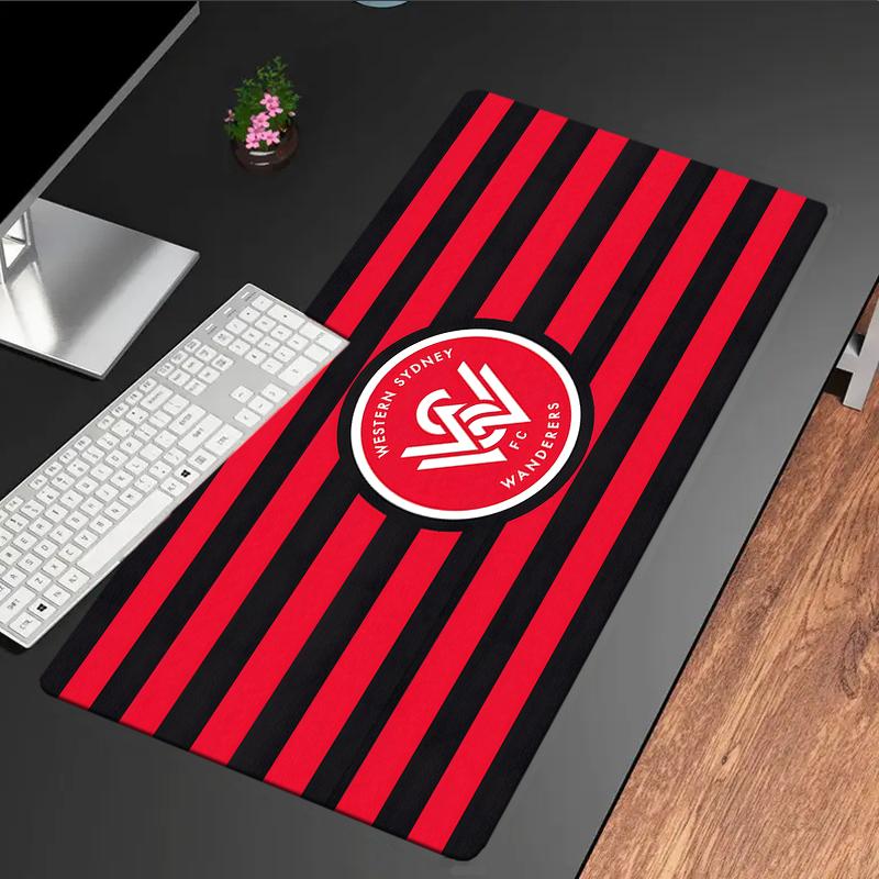 Коврик для мыши Western Sydney Wanderers Fc, Игровой коврик для мыши, коврик для клавиатуры, Декор стола для компьютера ноутбука Подарок для фаната Подарок на день рождения
