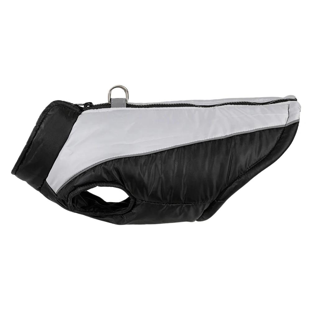 Водонепроницаемая одежда для собак Осень Зима Теплая куртка пальто для маленьких средних собак Кошка Жилет на молнии Йоркширский терьер Такса Костюм