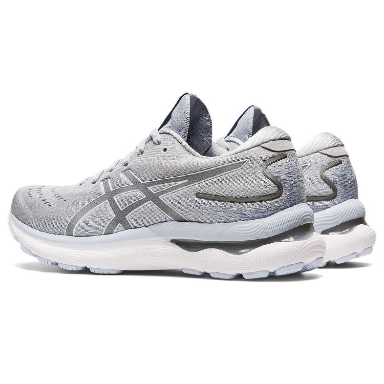 Asics Gel-Nimbus 24 Удобные низкие марафонки Женские кроссовки Mist-Gray 1012B201-021