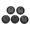 5pcs Black Disk Wax Guards Replacement Sound Aid Replacement Disk Cerumen Stop Filter for Phonak