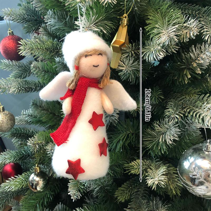 Рождественские украшения Подвесные рождественские девушки Балет Ангел Кукла Украшение Рождественские украшения Украшения для дома Фестиваль Детские подарки