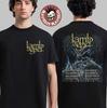 Lamb Of God Летний и Осенний Тур 2025 по Северной Америке Репринт Концертный Унисекс Футболка