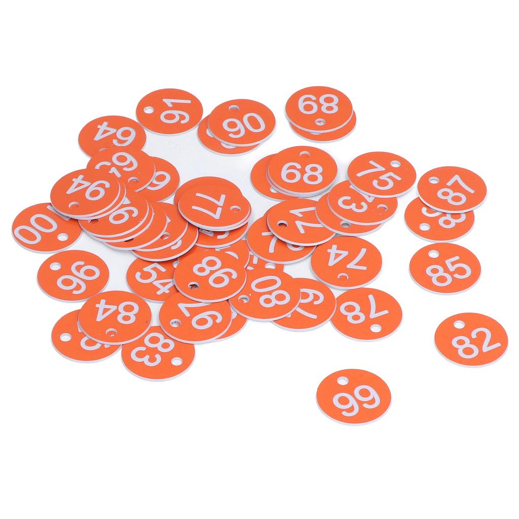 50 шт. Пронумерованные бирки Круглые Простые Красивые Бирки-Соты Принадлежности для Разведения Пчеловодство Животноводство