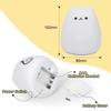 Animal Cat LED Colorful Night Light Night Lamp Indoor Sensor Lamp  Children Kids Room