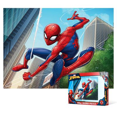 Пазл из 100 деталей - Marvel Spider-Man (большой кусок), популярная корейская головоломка