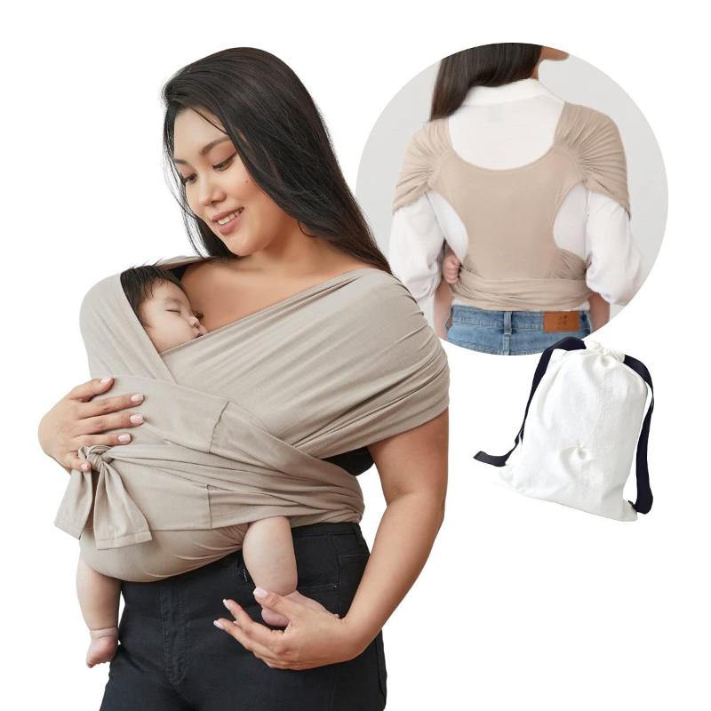 1 Piece Infant Newborn Adjustable Stretchy Carrier Belt Portable Breathable Baby Sling Wrap Multifunctional Travel Supplies