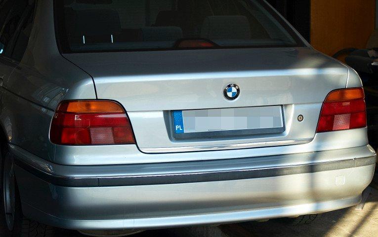 Хромированная накладка на багажник BMW 5 E39 для тюнинга